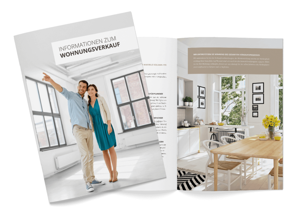Infobroschüre zum Wohnungsverkauf